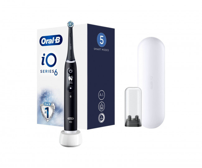 Электрическая зубная щетка Oral-B iO Series 6 iOM6.1B6.3DK Black